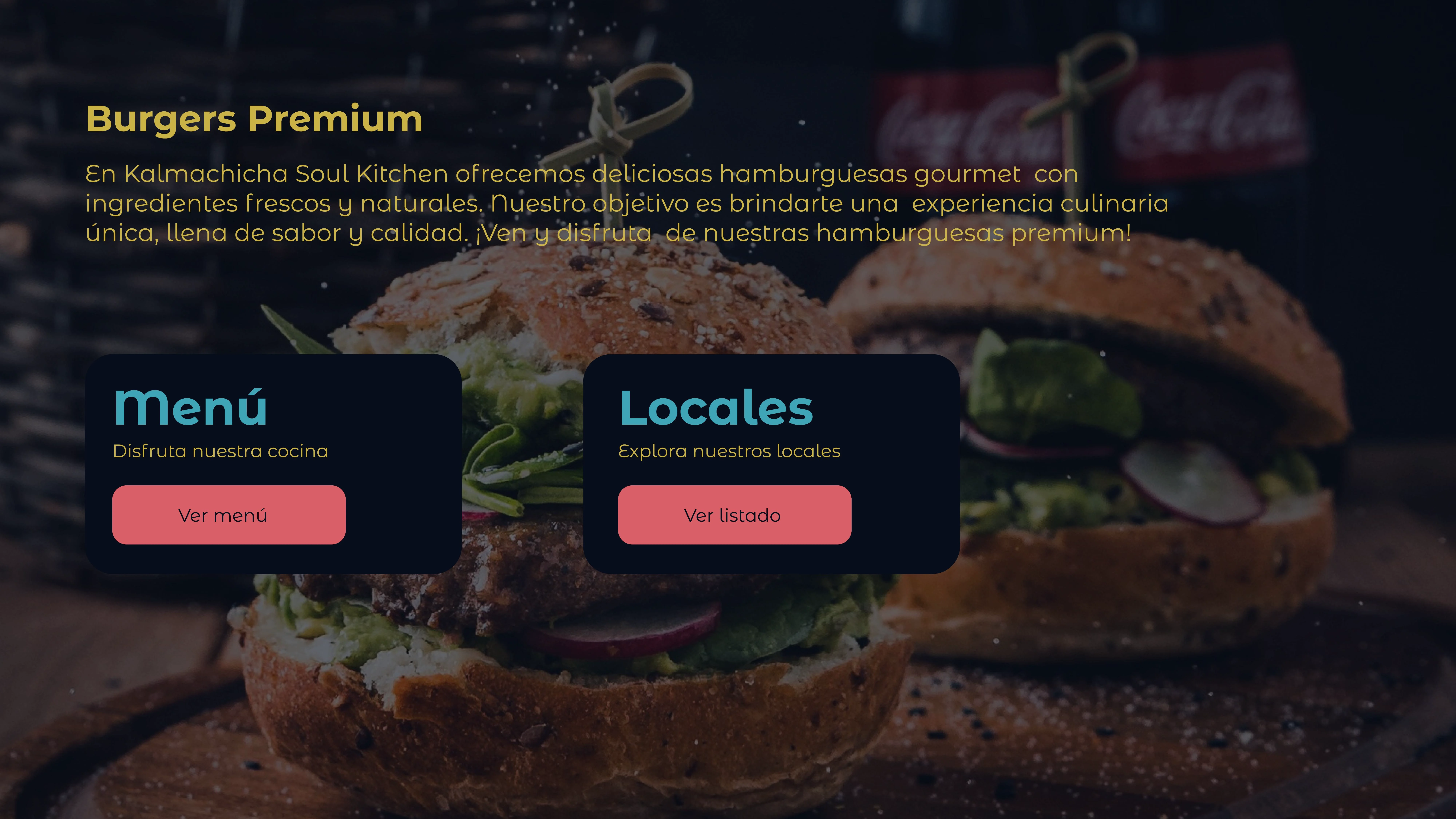 An example of a web design I have made