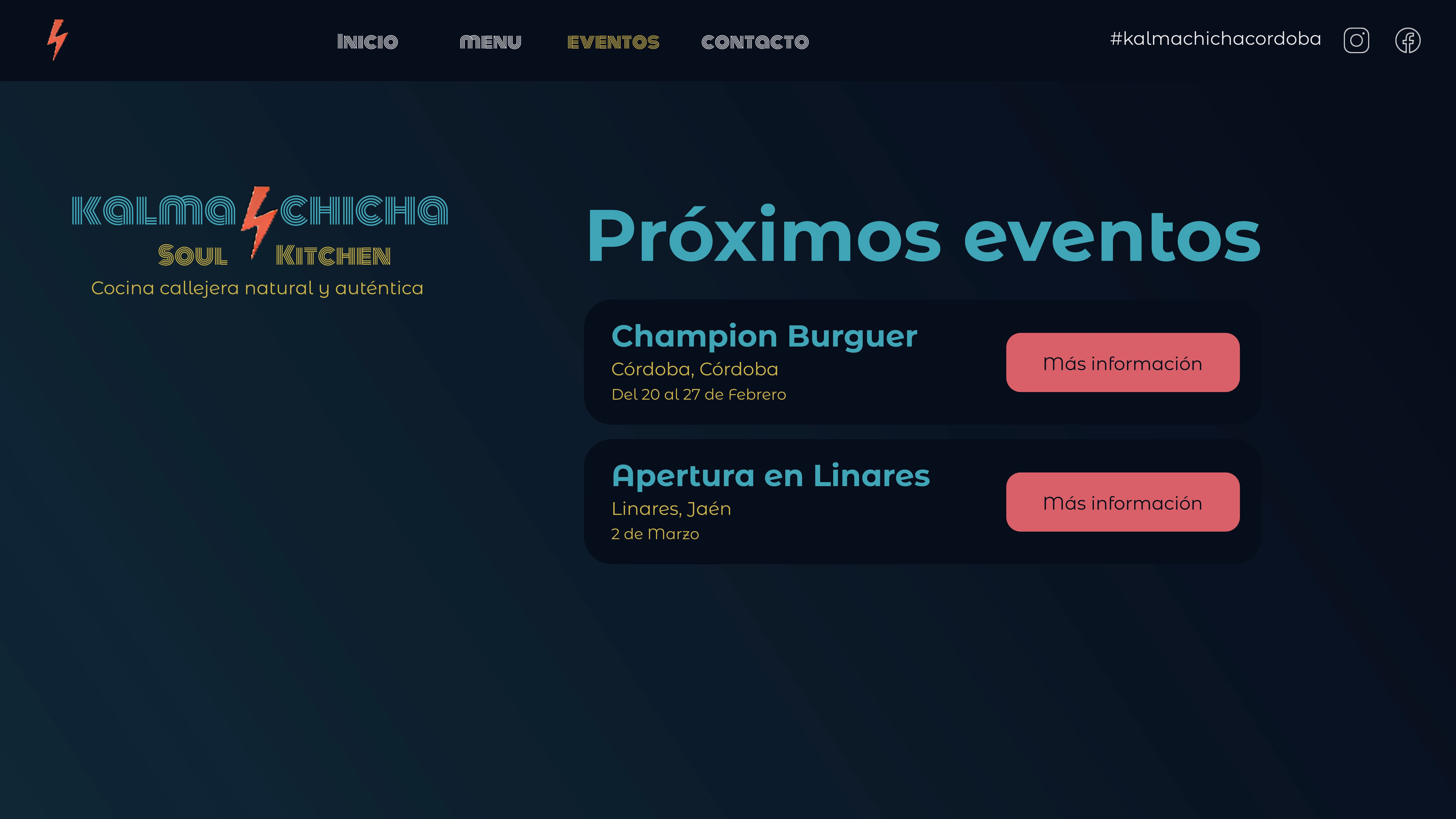 An example of a web design I have made