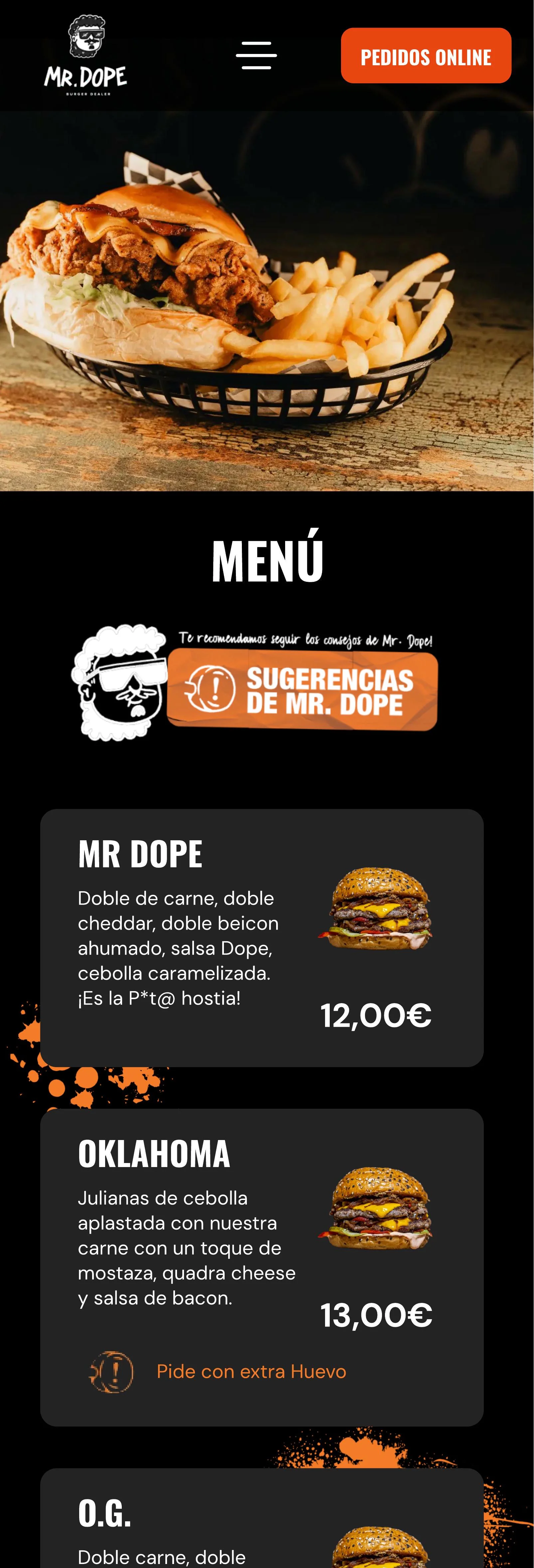 An example of a web design I have made